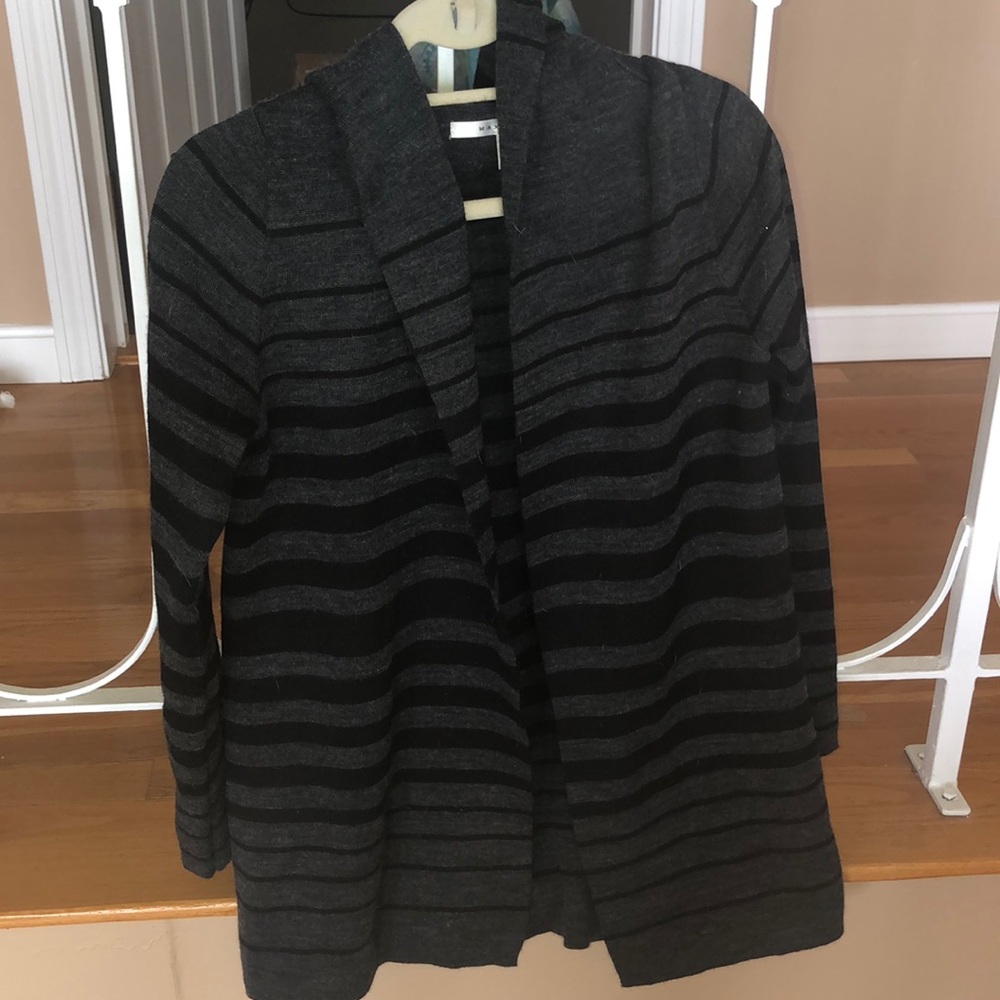 Hooded Wool Cardigan